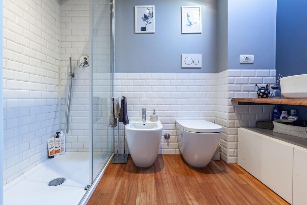 Apartament Elegante Loft Su 2 Piani A 5 Minuti Da San Siro Mediolan Zewnętrze zdjęcie